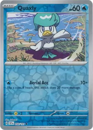 Surging Sparks Quaxly #50/191 reverse holo